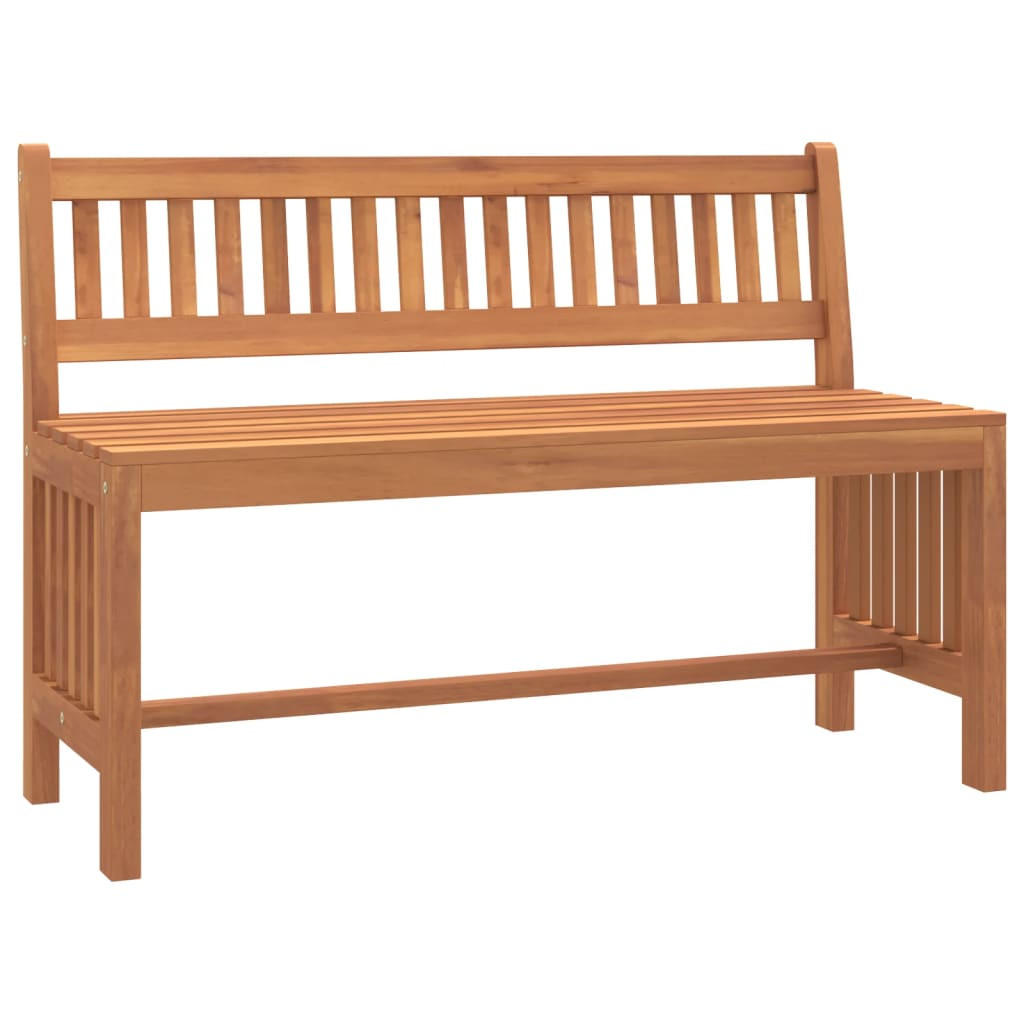 GARTENBANK 110 cm Massivholz Eukalyptus - Braun, Holz (45/77/110cm) - furnicato
