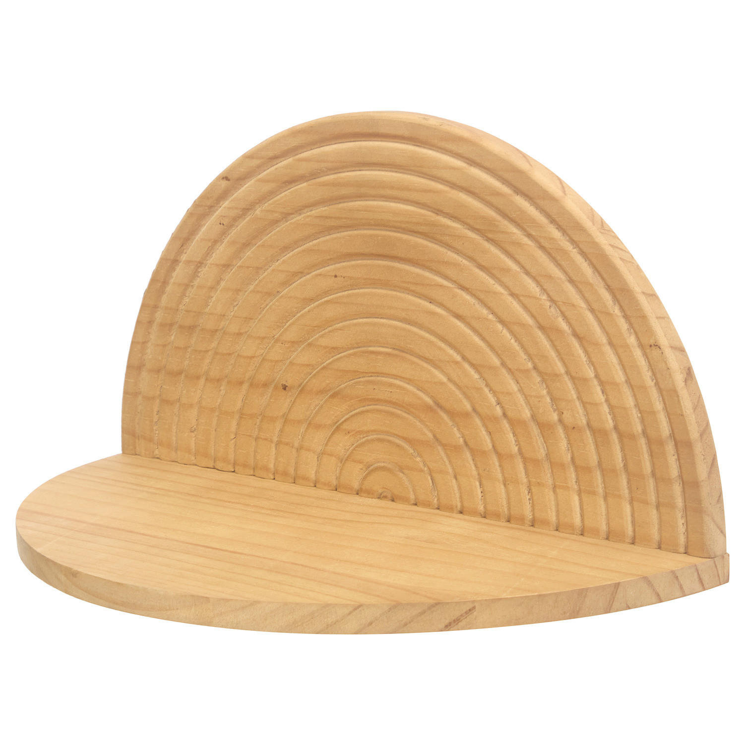 FURNIERTES WANDBOARD - Tanne - Braun, Holzwerkstoff (40/21/20cm) - home24