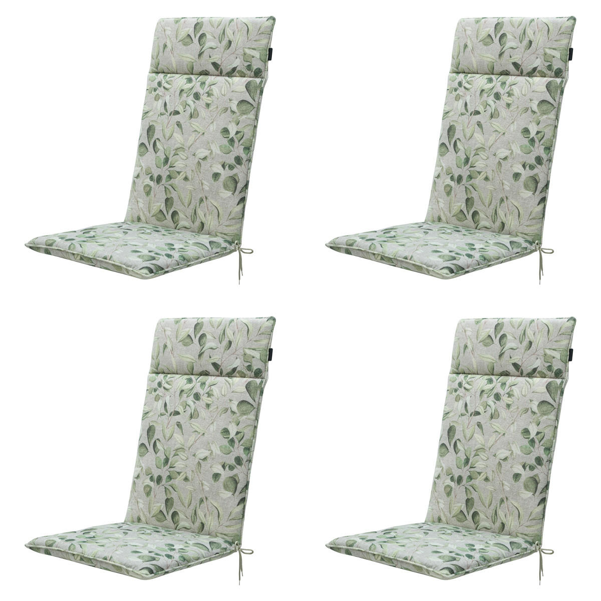GARTENSTUHLKISSEN Diez 120/50 cm 4er-Set - Multicolor, Textil (50/8/120cm) - Madison