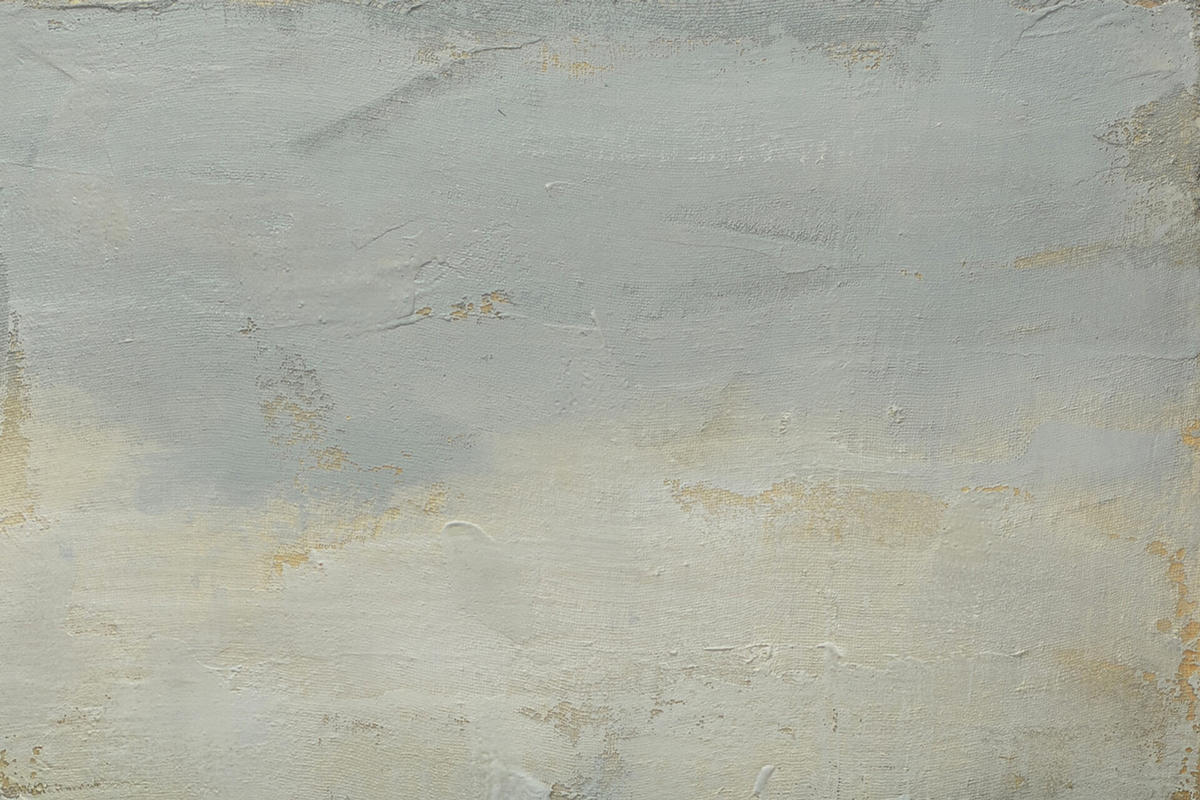ACRYLBILD HANDGEMALT 80/80 cm - Grau/Grün, Holz/Textil (80/80cm) - KUNSTLOFT