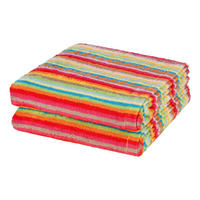 DUSCHTUCH Lifestyle 2er-Set - Multicolor, Textil (70/140cm) - Cawoe