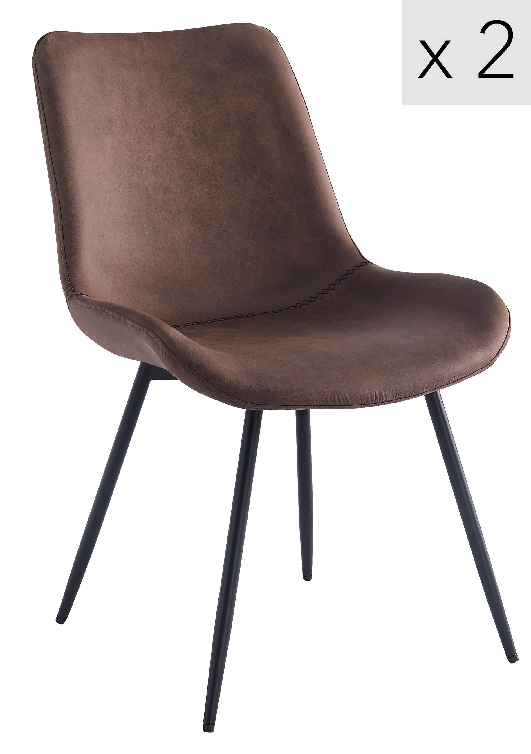 Nordlys Stuhl Braun 54x84x50 cm