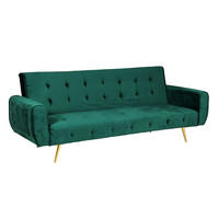 SCHLAFSOFA ODIN Grüne - Grün, Textil (79/80/210cm) - Weber Industries