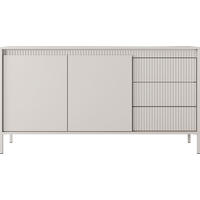 SIDEBOARD Cindy Beige 154/81/40 cm - Beige, Holzwerkstoff/Metall (153.5/81.4/39.5cm) - WFL GROUP