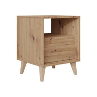 NACHTTISCH Ferido - Beige, Holzwerkstoff (40/52/40cm) - MIRJAN24