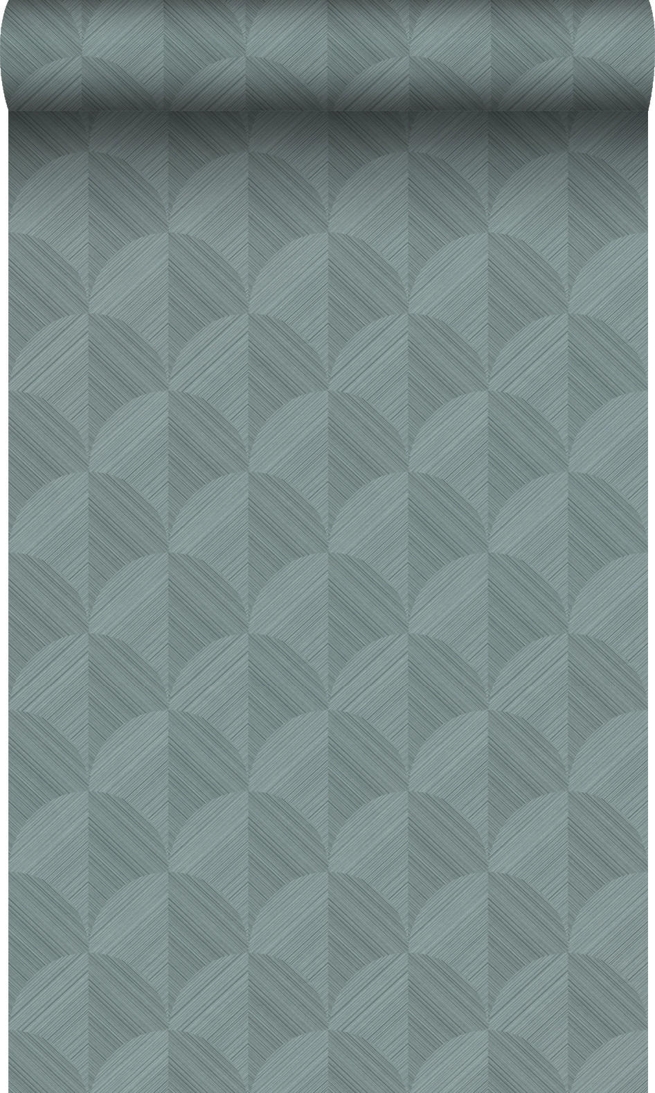 TAPETE 3D Muster 50 x 900 cm - Blau, Papier (50/900cm) - Origin Wallcoverings