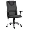 BÜROSTUHL, Drehstuhl, schwarz - Schwarz, Leder (73/118/66cm) - Vinsetto