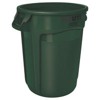 MÜLLEIMER 121,1 Liter 69,2x63,5x55,5 cm Aus Kunststoff Dunkelgrün - Grün, Metall (63.5/69.2/55.5cm) - PROREGAL
