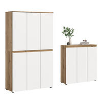 UNIVERSALSCHRANK SCARPA (B/H/T: ca. 235/175/37 cm) in Evoke Oak Nachbildung/weiß - Eichefarben, Holzwerkstoff (235/175/37cm)