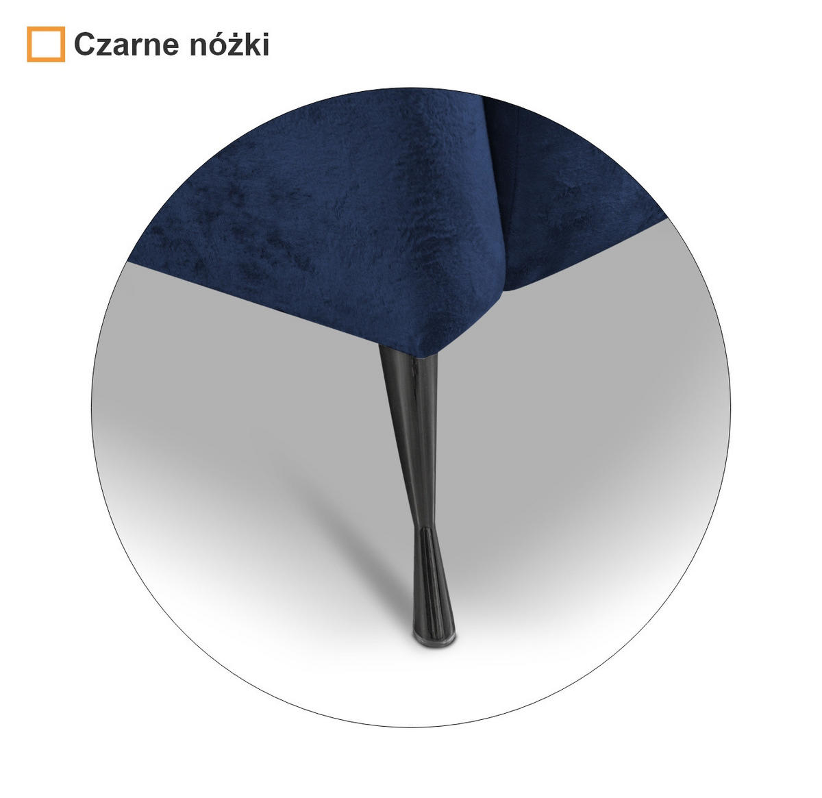 POLSTERSESSEL Adria mit Metallfüßen - Schwarz/Dunkelblau, Holzwerkstoff/Textil (87/78/83cm) - Ravio
