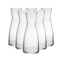 KARAFFEN YPSILON transparent 1 Liter 6er Set - Transparent, Glas (1L) - Bormioli Rocco