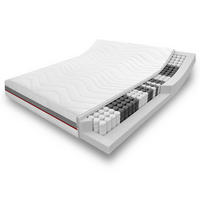 FEDERKERNMATRATZE Premium 140x200 cm - Weiß, Textil (140/200cm) - Sleezzz