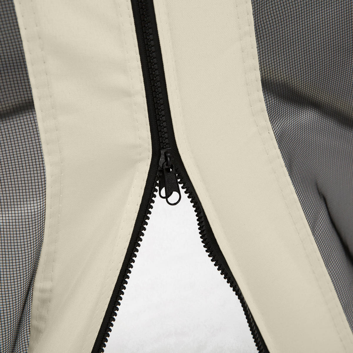 PAVILLON 300/300 cm schwarz aus Polyester für 3x3 Pavillons - Schwarz, Textil (207/1/302cm) - OKWISH
