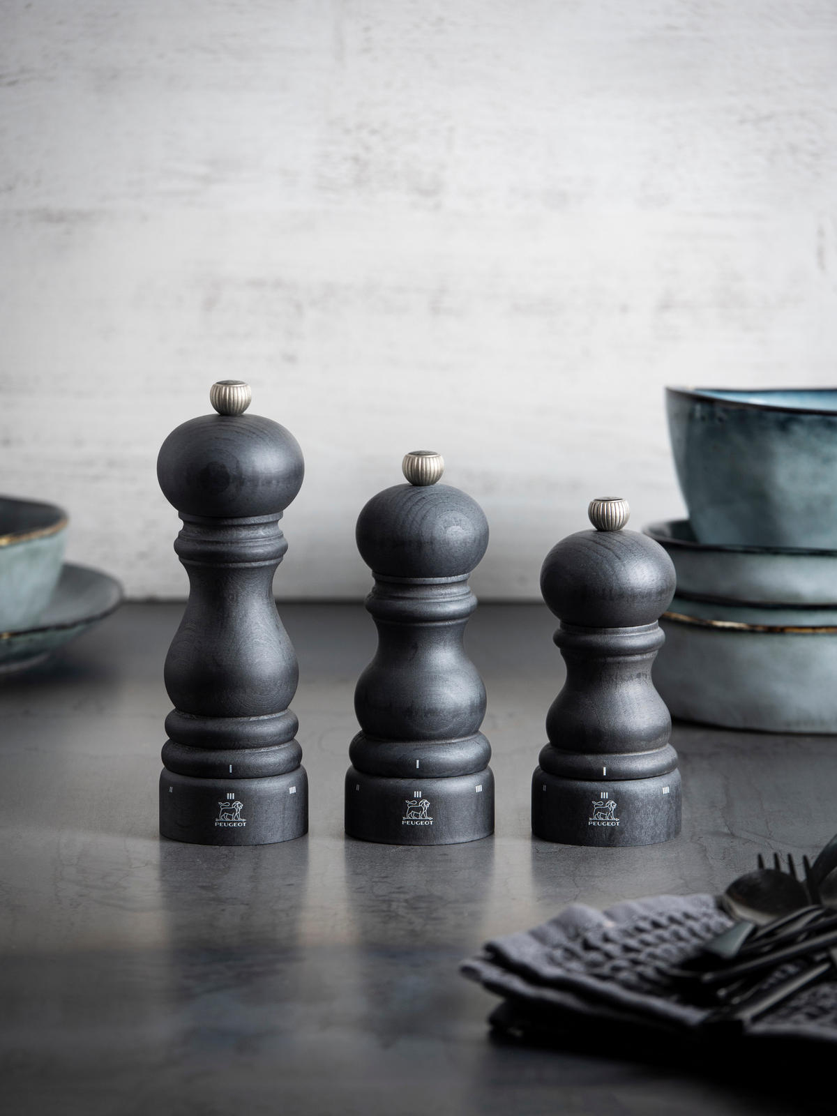 SALZMÜHLE Paris uSelect 15cm Buchenholz Buchenholz Graphit - Grau, Holz (5.9/15/5.9cm) - PEUGEOT