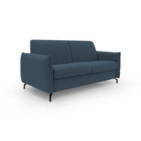 SCHLAFSOFA Scarlet - Blau, Textil (195/95/96cm) - Divani.store