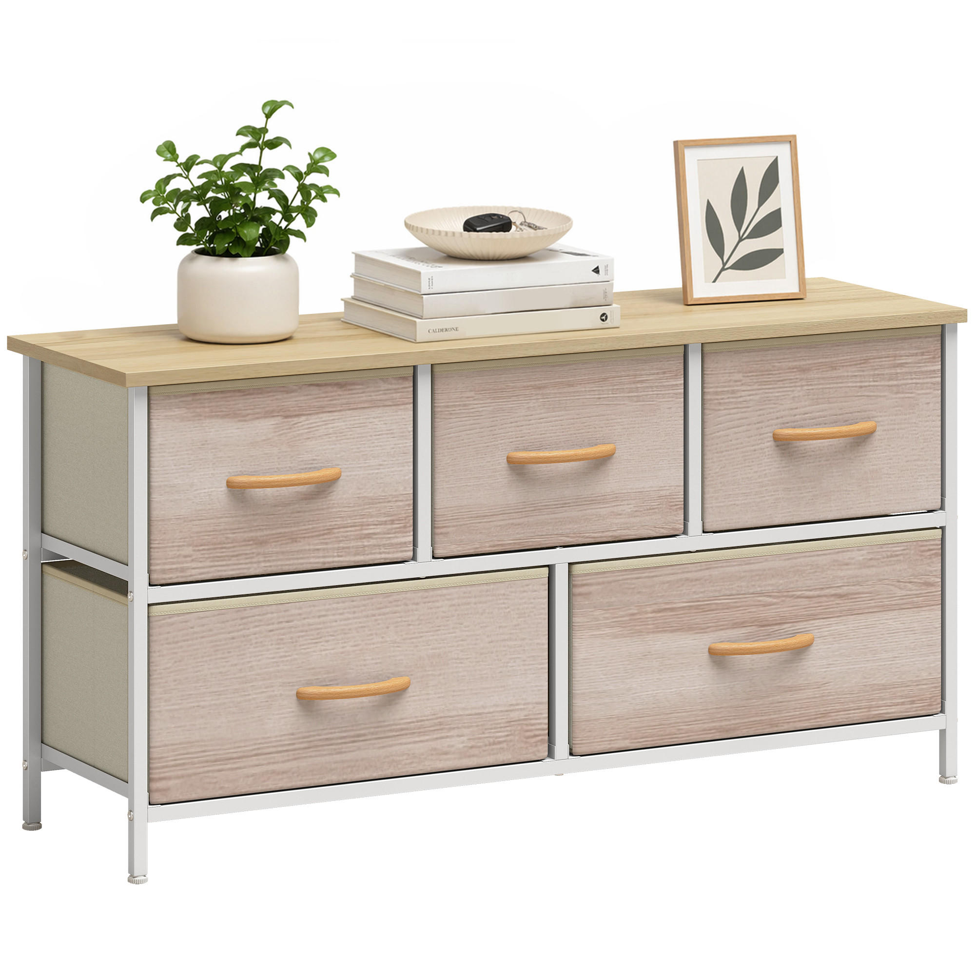 XXXLutz Mehrzweckschrank Weiß 100x51.5x30 cm