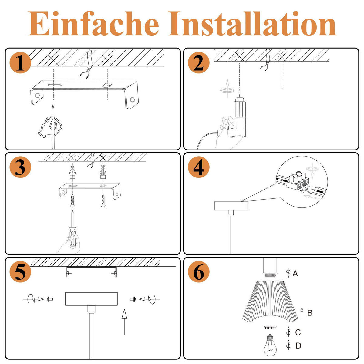 PENDELLEUCHTE ARNO Ⅲ 22/10/120 cm - Schwarz, Metall (22/10/120cm) - Nettlife