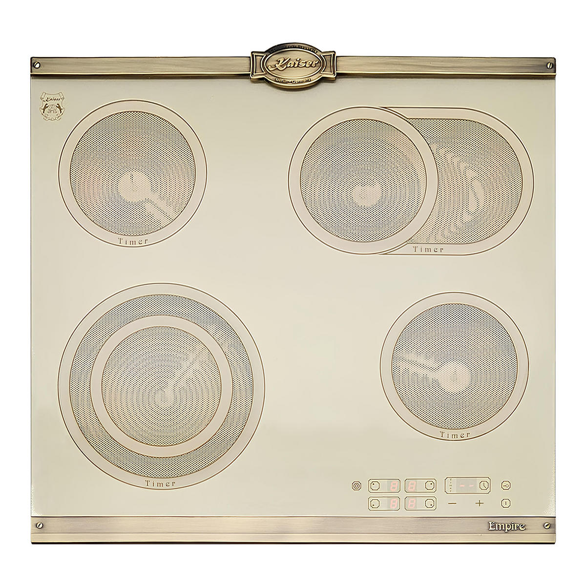 GLASKERAMIK Kochfeld - Beige, Keramik (60/5.5/52cm) - Kaiser Küchengeräte