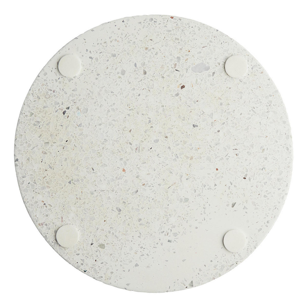 PLATZTELLER Terrazzo - Weiß, Stein (30/30/2cm) - BUTLERS