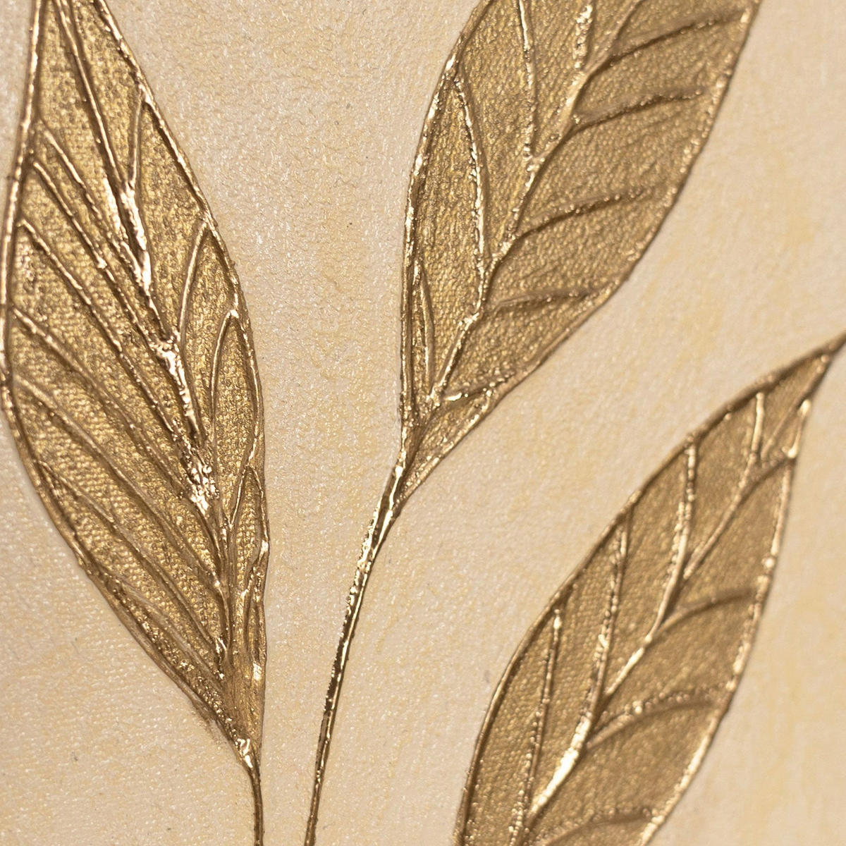 GEMÄLDE Leuchten der Natur Schattenfugenrahmen Beige 5-teilig - Beige, Holz (90/80cm) - YS-art gallery