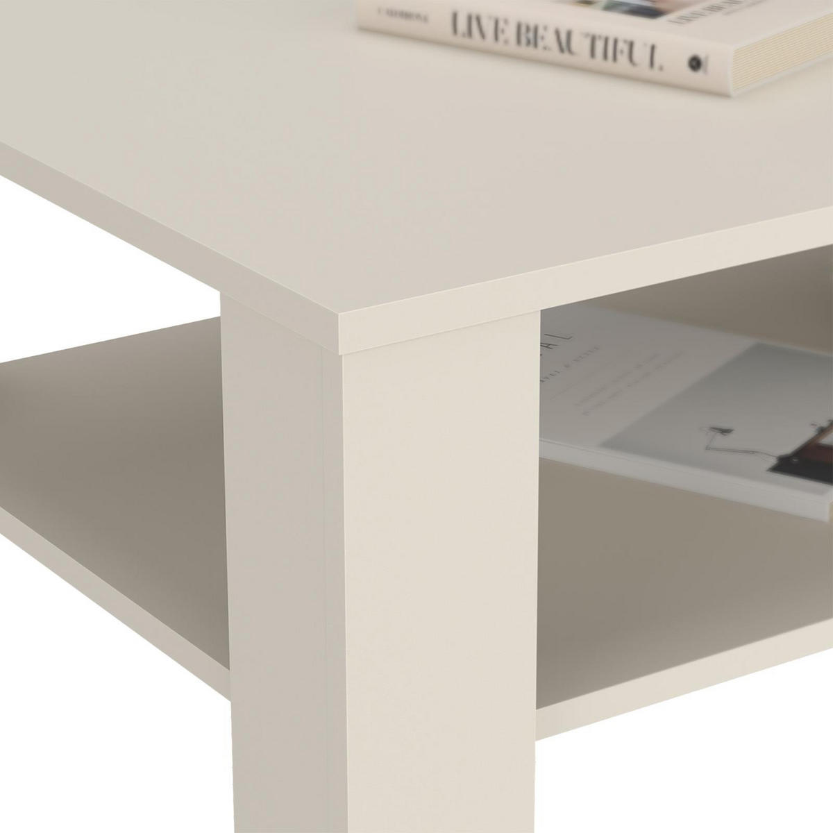 COUCHTISCH ANIMO Kaschmir - Kaschmir, Holzwerkstoff (60/100/44cm) - CARO-Möbel