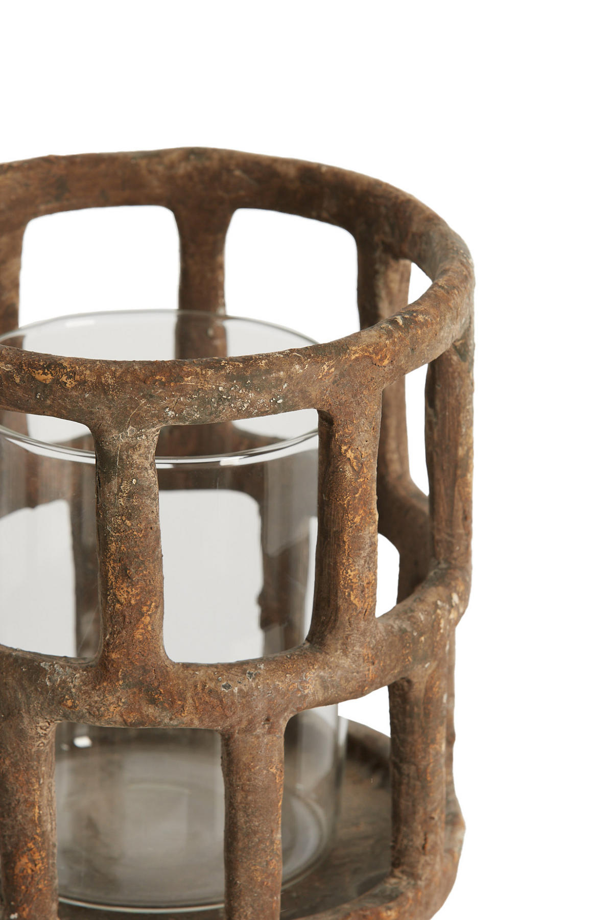 WINDLICHT Alimos Braun Ø18,5/34,5 cm - Braun, Kunststoff (18.5/34.5/18.5cm) - Light & Living