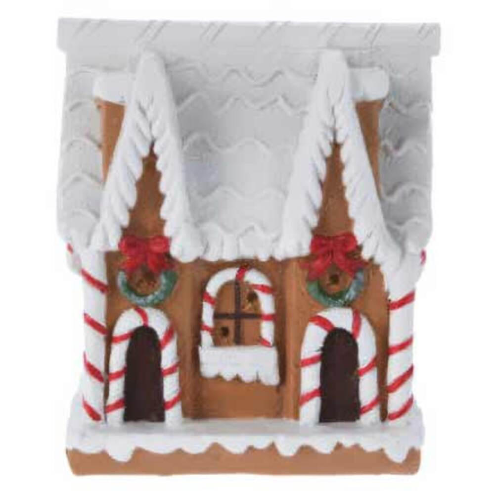 LEBKKUCHENHAUS Figur 10 cm - Multicolor, Keramik (6/10.5/8.3cm) - Home Styling Collection