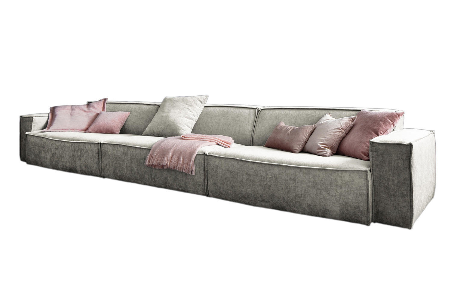 Kawola Riesensofa Beige 418x72x106 cm