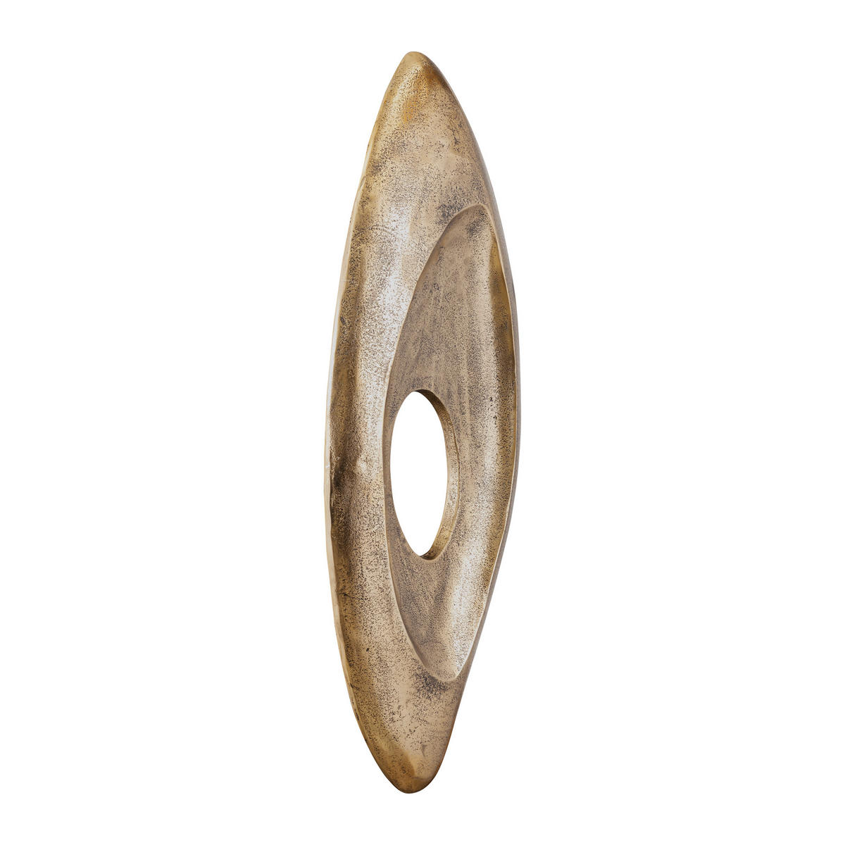 WANDPANEEL Kellaine Gold 32/4/80cm - Goldfarben, Metall (4/80/32cm) - PTMD Collection