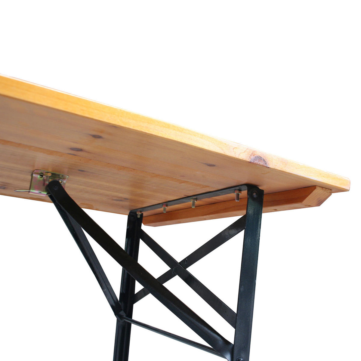 BIERTISCHGARNITUR Holz - Braun, Holz - SVITA