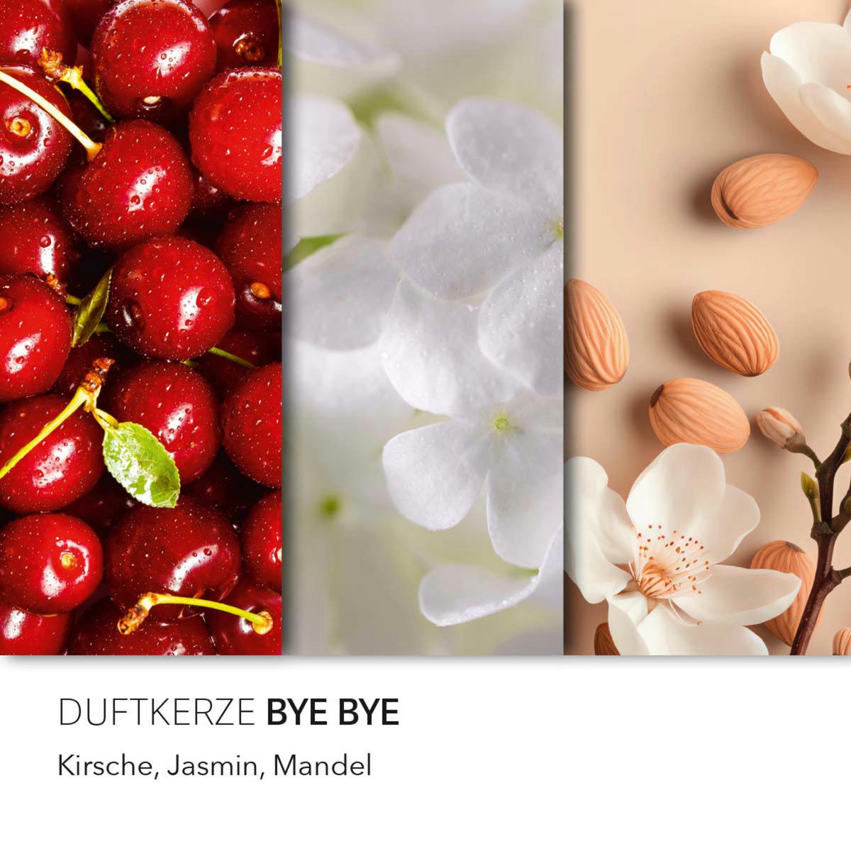 DUFTKERZE Peanuts™ - Pastellblau, Glas/Naturmaterialen (11.5cm)