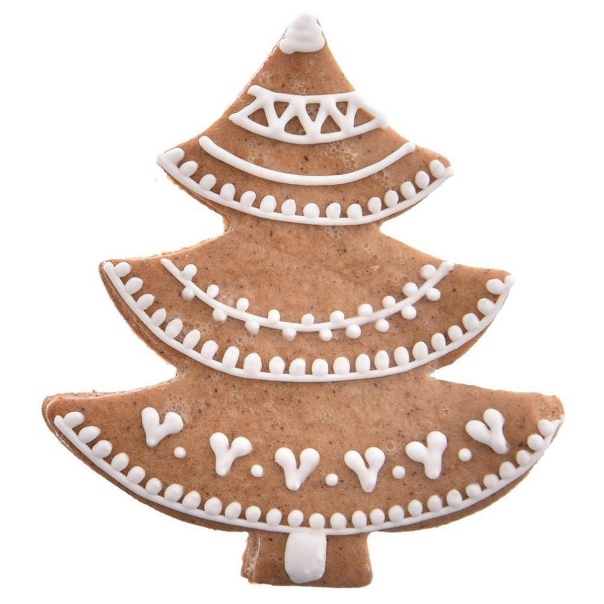 AUSSTECHFORM Tannenbaum 9,5 cm Silber - Silberfarben, Metall (9/2/9.5cm) - Orion 