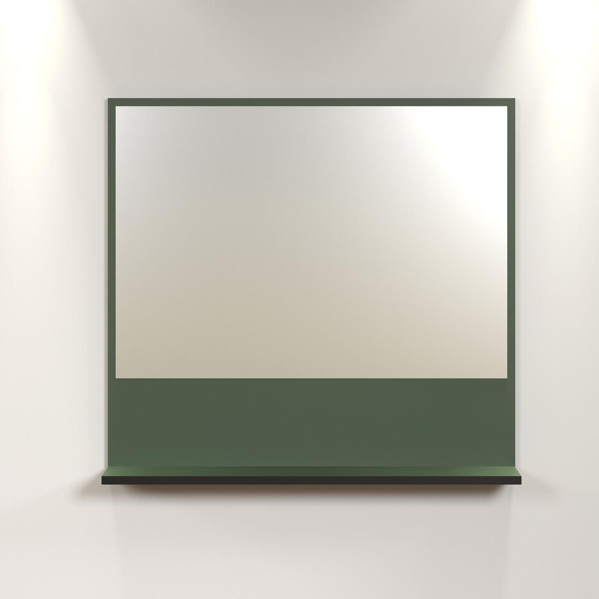 WANDSPIEGEL PureBliss Grün - Grün, Holzwerkstoff (80/74/14cm) - Trendteam