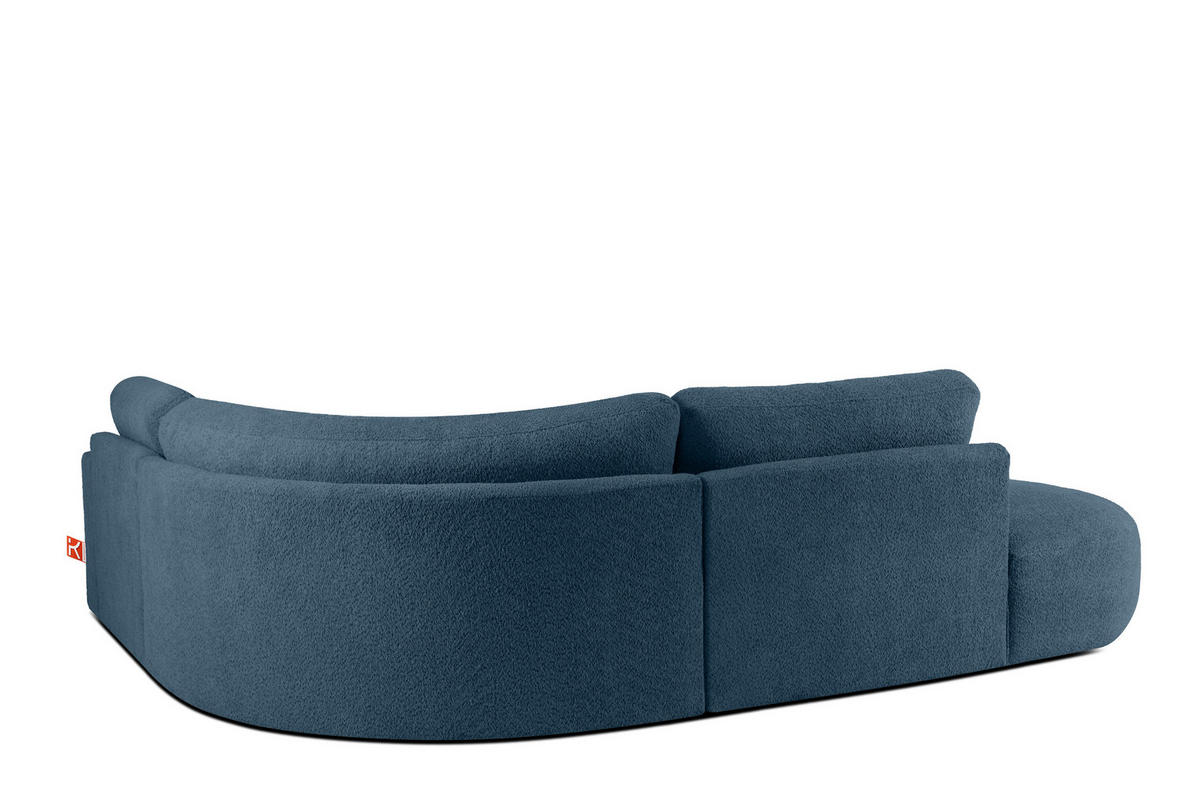 ECKSOFA LINKS ZUCCO, Dunkelblau - Dunkelblau, Holz/Holzwerkstoff (224/293cm) - KONSIMO®