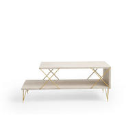 COUCHTISCH loire beige - Beige, Holz (100/50/40cm) - Habitat Garten