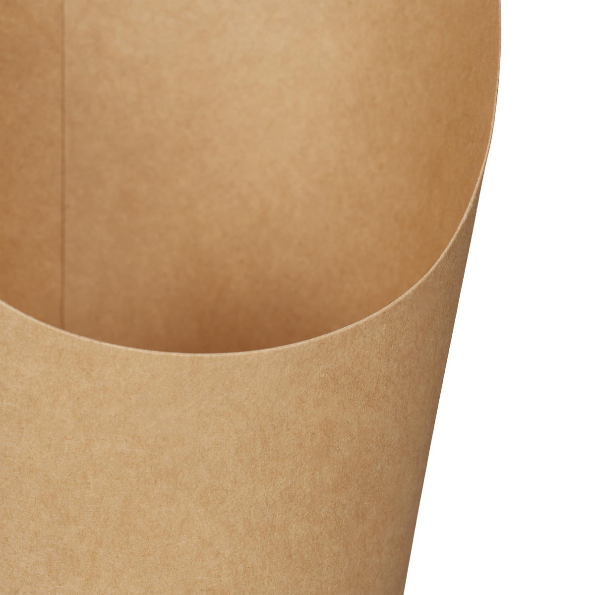 100XKRAFTPAPIEROVÉ poháre - svetlohnedá, plast/papier (6/12/6cm) - Relaxdays