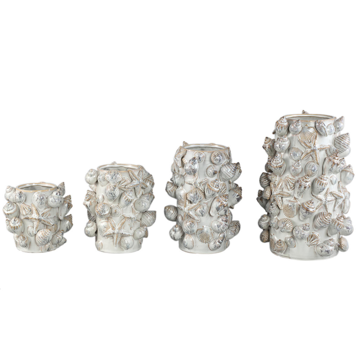 TOPF Prince Beige 25/24/37.5cm - Beige, Keramik (37.5cm) - PTMD Collection