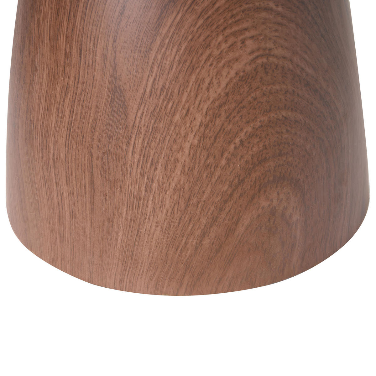 BEISTELLTISCH Sicherheitsglas Braun/Schwarz Wallis - Braun, Metall (41/41/57cm) - Beliani