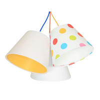 HÄNGELEUCHTE Weiß 26/19 cm - Gelb, Kunststoff (26/0.8/19cm) - ONZENO