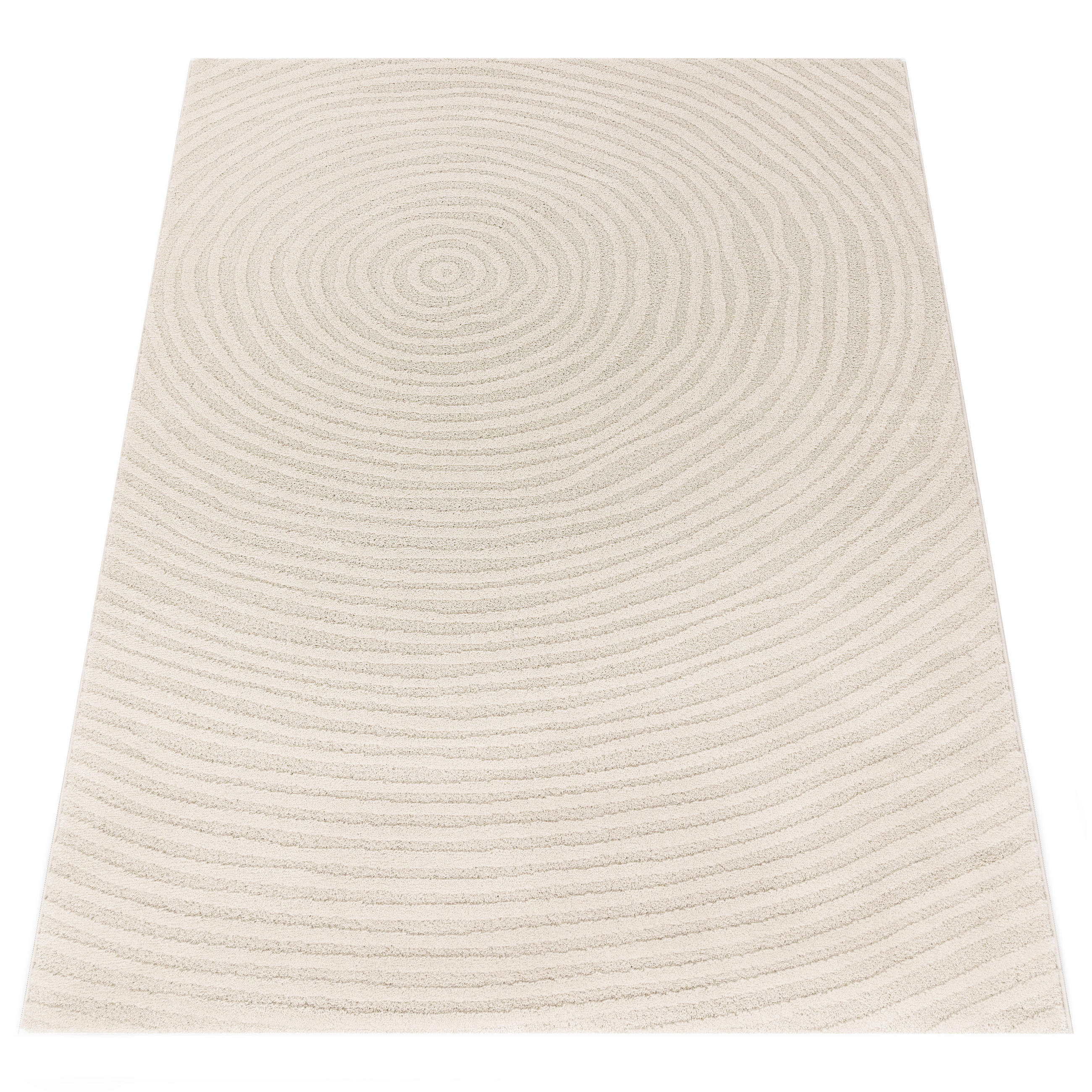 KURZFLORTEPPICH 240/330 cm Aura 703 - Creme, Textil (240/330cm) - Paco Home