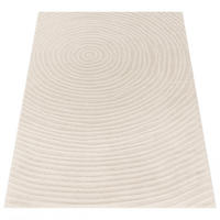 KURZFLORTEPPICH 240/330 cm Aura 703 - Creme, Textil (240/330cm) - Paco Home