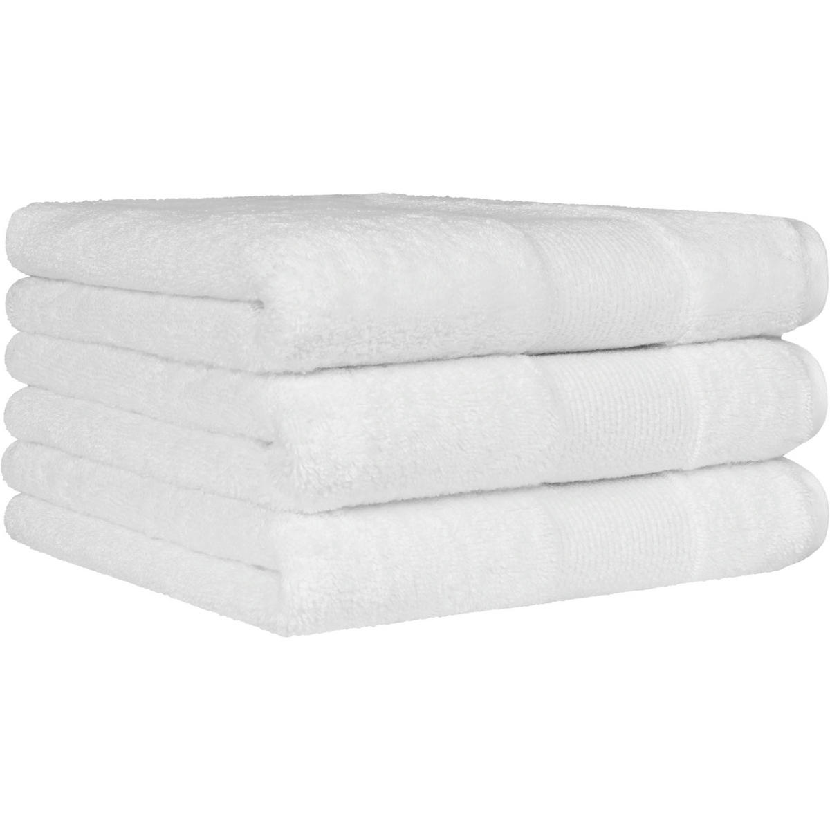 HANDTÜCHER THE LUXURY 5000 WEISS - 600 - Weiß, Textil (16/22cm) - Cawö