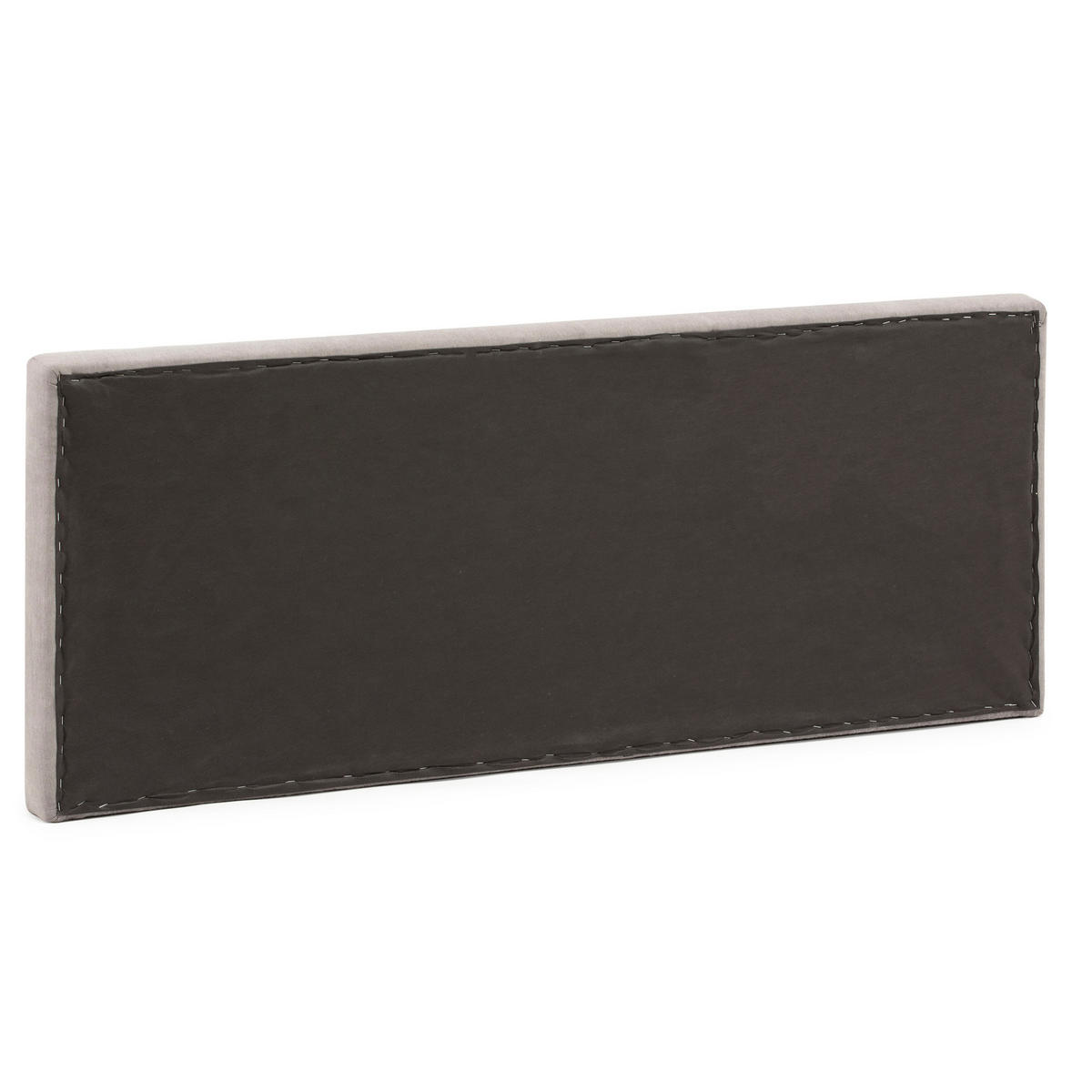 KOPFTEIL 140x60 cm Malta Grau - Grau, Textil (8/60/140cm) - VS Venta-stock