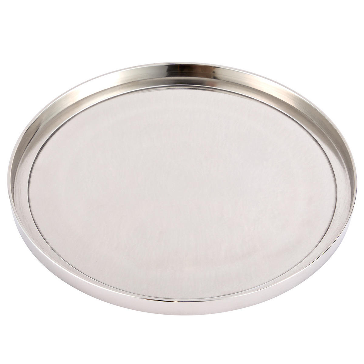 DEKOTELLER Classic - Silbereichenfarben, Metall (2cm) - Butlers