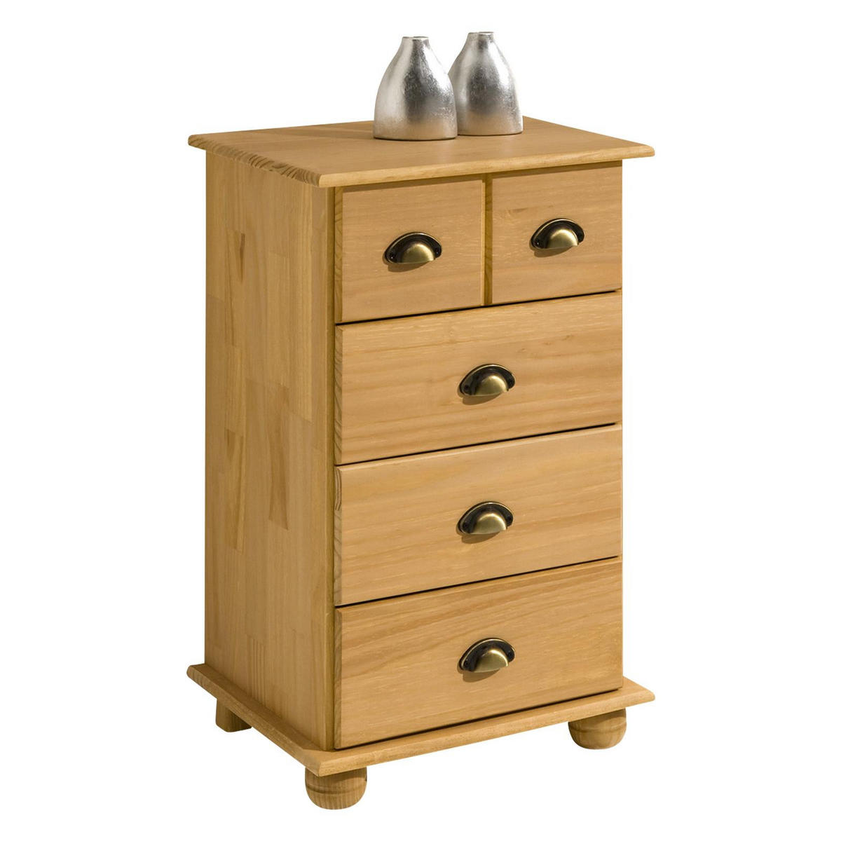 APOTHEKERKOMMODE COLMAR - Kieferfarben, Holz (49/80/39cm) - IDIMEX