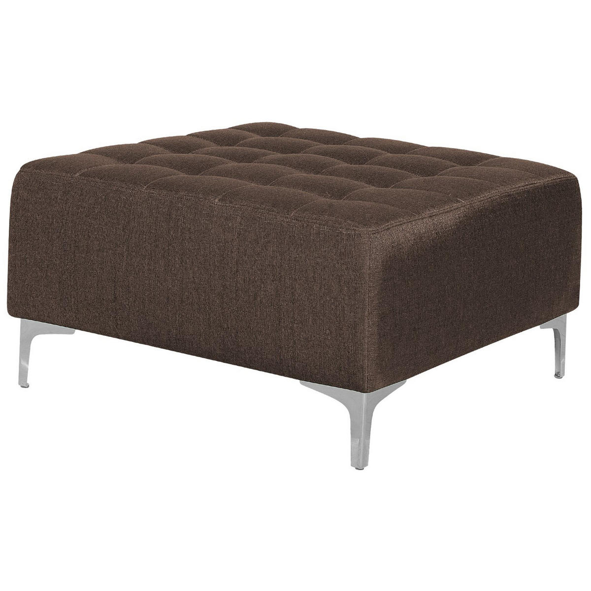 SCHLAFSOFA U-förmig mit Ottomane Polsterbezug Dunkelbraun Aberdeen - Dunkelbraun, Textil (348/83/168cm) - Beliani