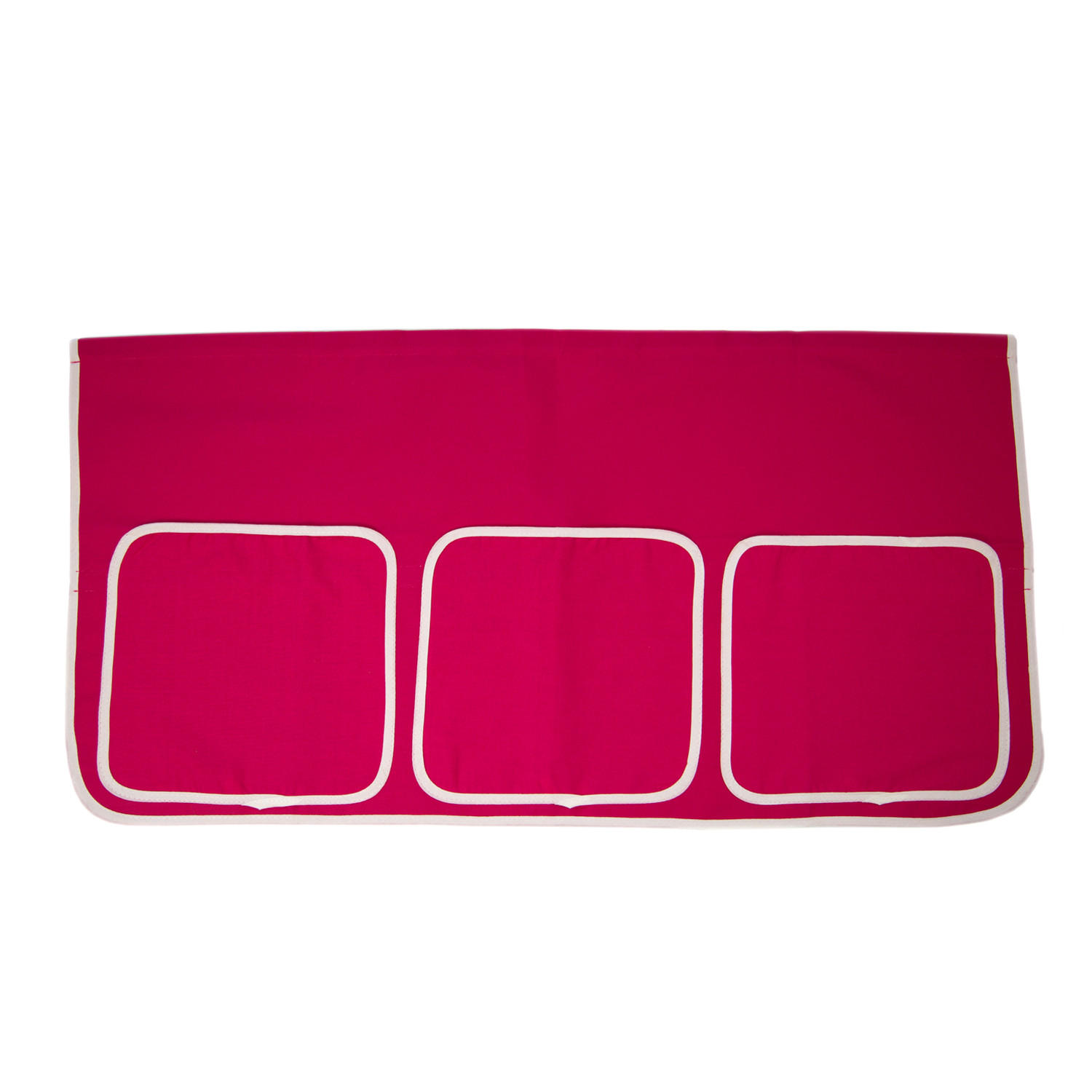 BETTTASCHE 70/90 cm Pink - Pink, Textil (90/70/1cm) - Homestyle4u
