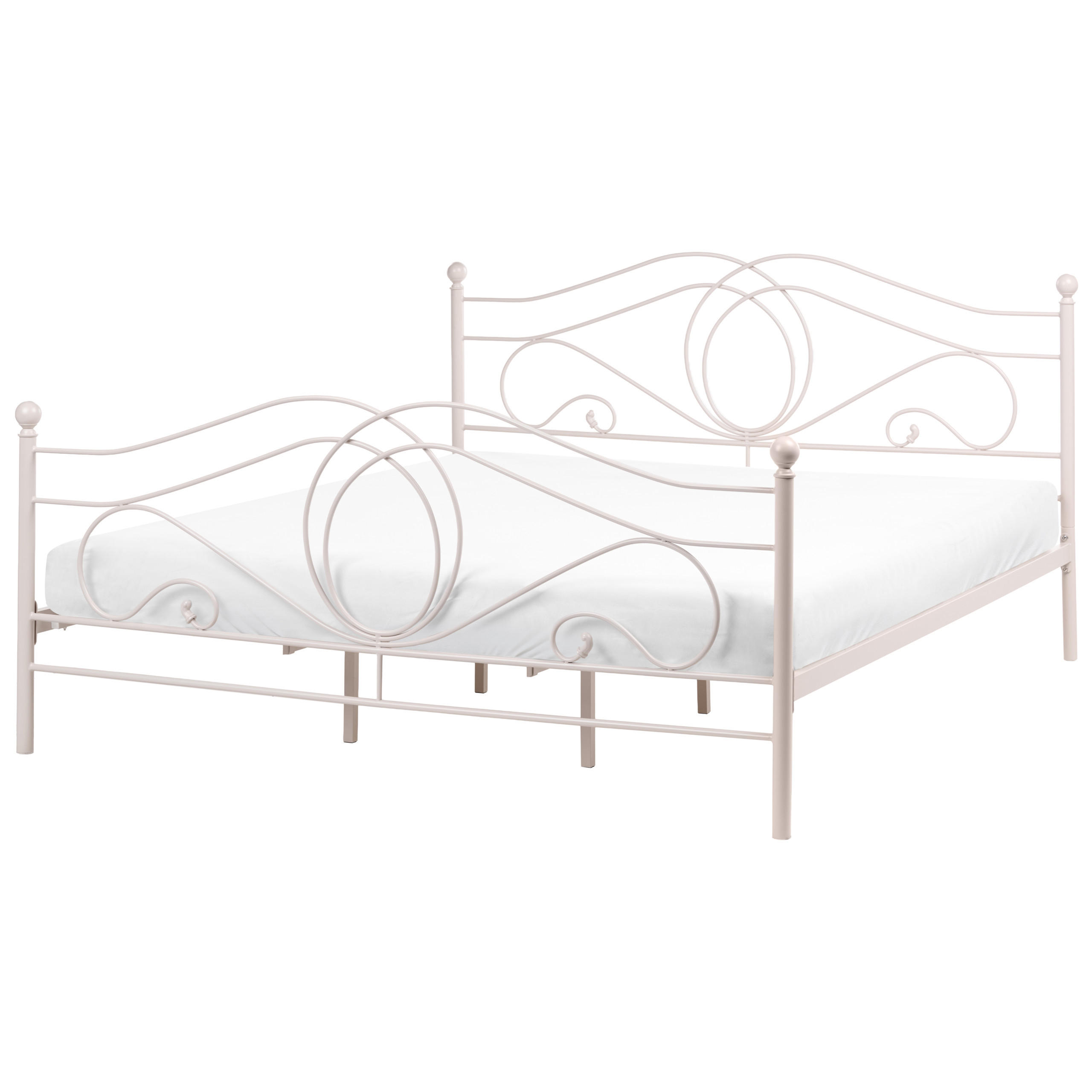 Beliani Bett Beige 180x200 cm