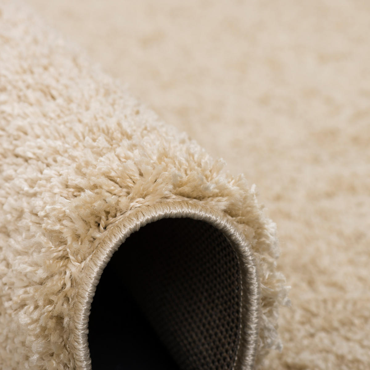 HOCHFLOR LANGFLOR TEPPICH ALOHA - Beige, Textil (60/110cm) - Pergamon