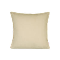 KISSENHÜLLE HYggelig No.1 kreide-beige Cord-Samt 50/50 cm - Beige, Textil (50/50cm) - beties Heimtextil